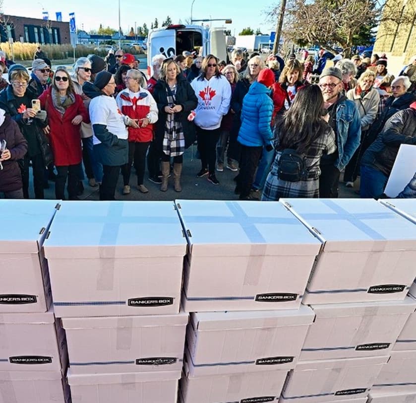 Illustration for the Forever Canadian petition