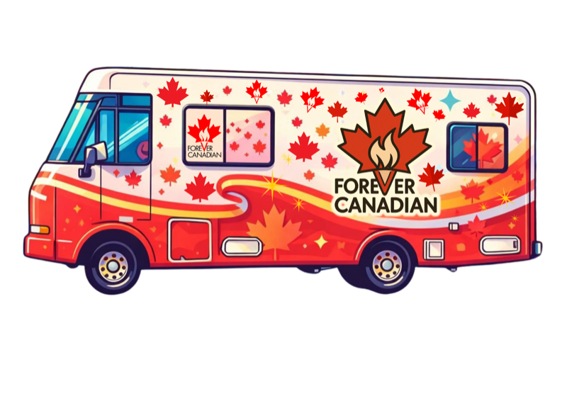 The Forever Canadian Unity Bus